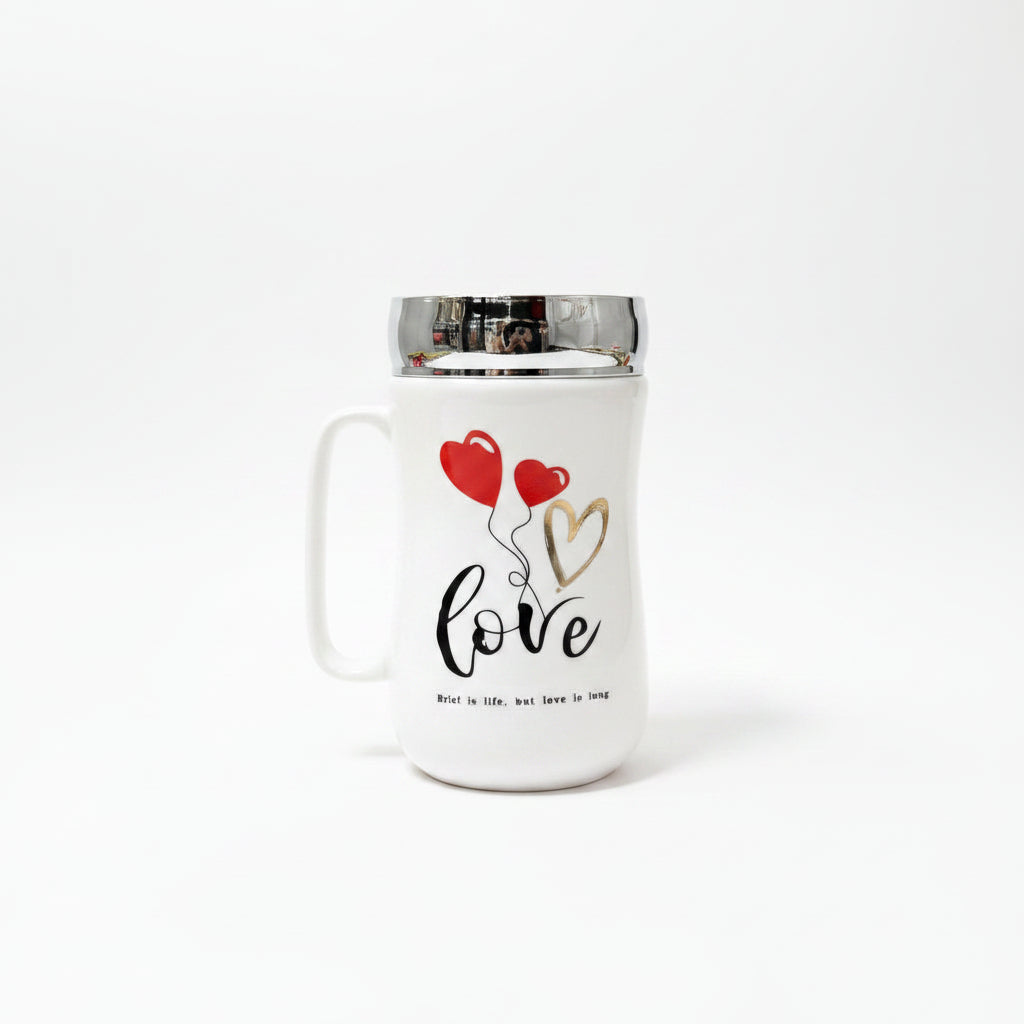 'Always & Forever' Couple Mug Set | Anniversary Gift Drinkware