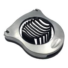 Heavy-Duty Egg Slicer | Zinc Alloy Cutter for Boiled Eggs & Mushrooms