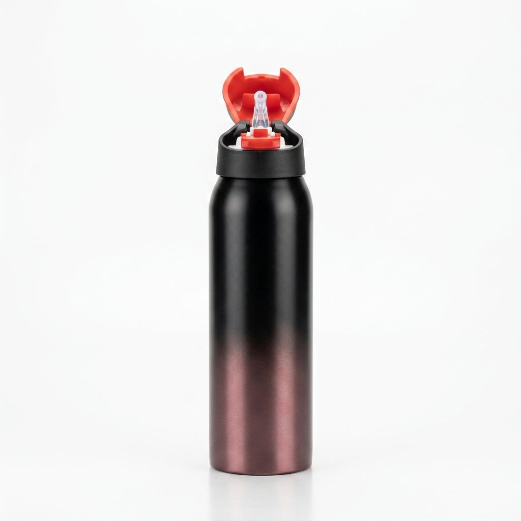 Double-Tone Insulated Sports Bottle | 500ml Hot & Cold Flask with Sipper