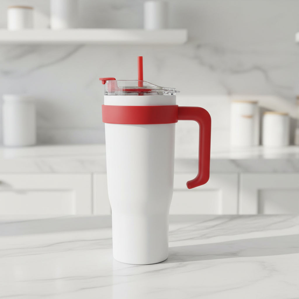 1.2L Gradient Tumbler with Handle | Ombre Aesthetic, 5 Shades