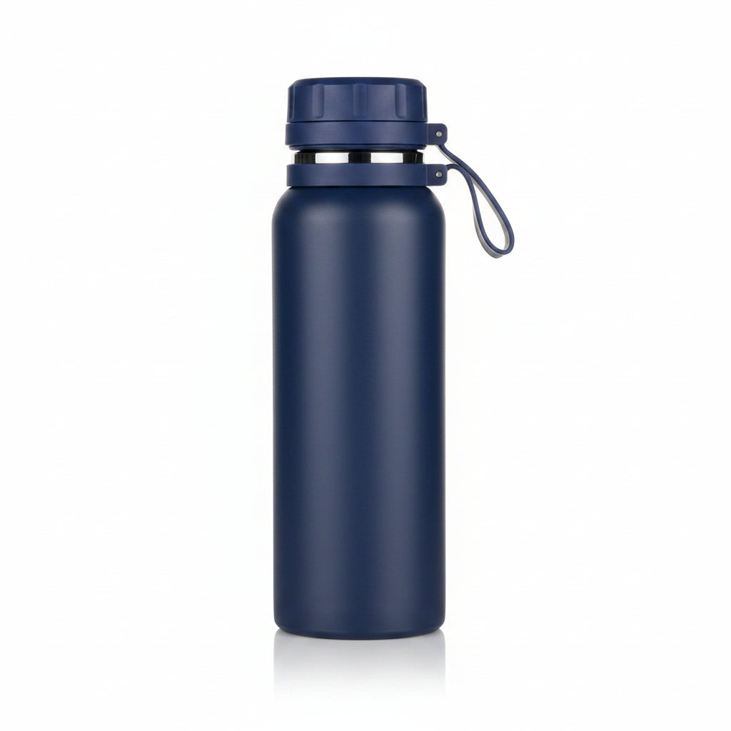 Imported Hot & Cold Water Bottle | Insulated Steel Flask with Strap