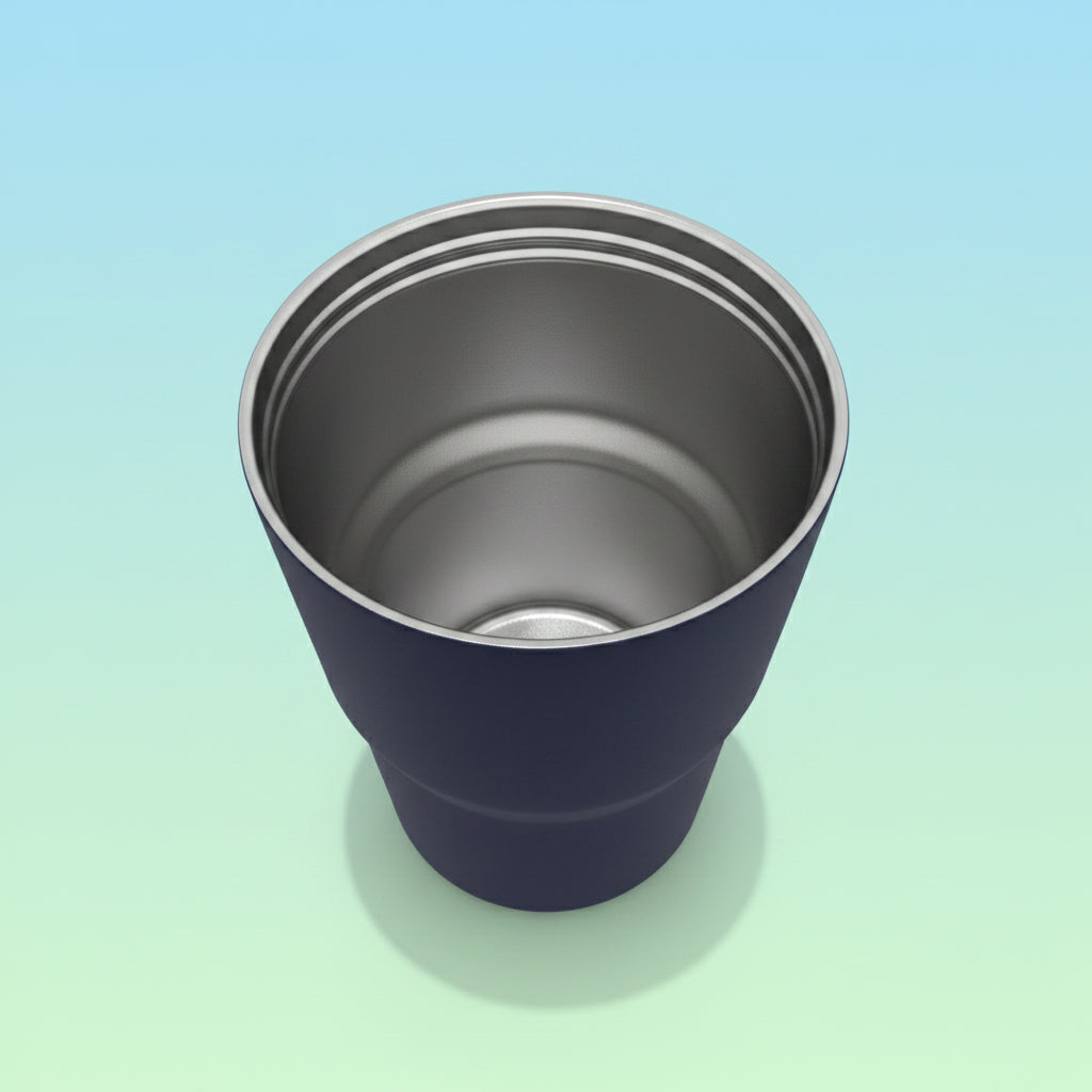 Smart Coffee Tumbler with Temperature Display | Travel Mug + Strap