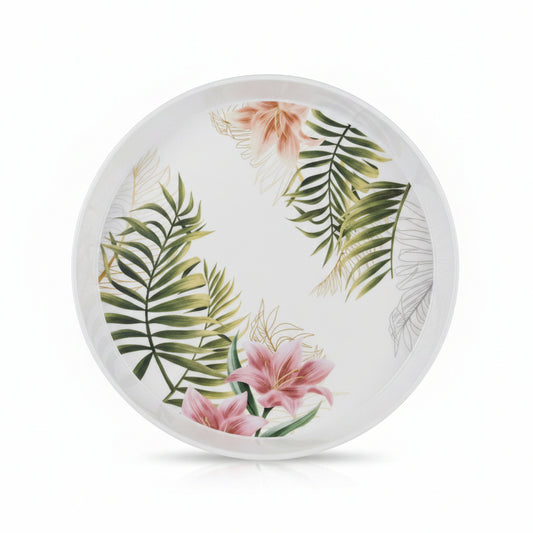 12-Inch Round Melamine Serving Tray | 15 Prints