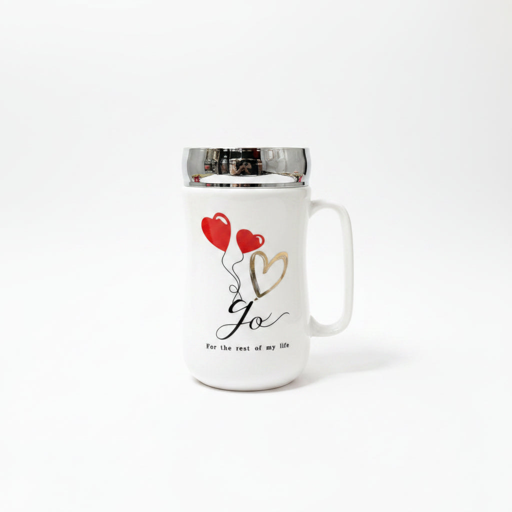 'Always & Forever' Couple Mug Set | Anniversary Gift Drinkware