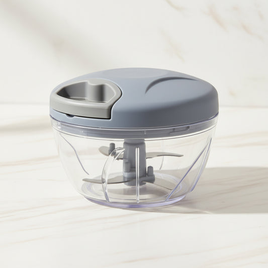 Pull-String Vegetable Chopper | Manual Mini Food Processor, No Power