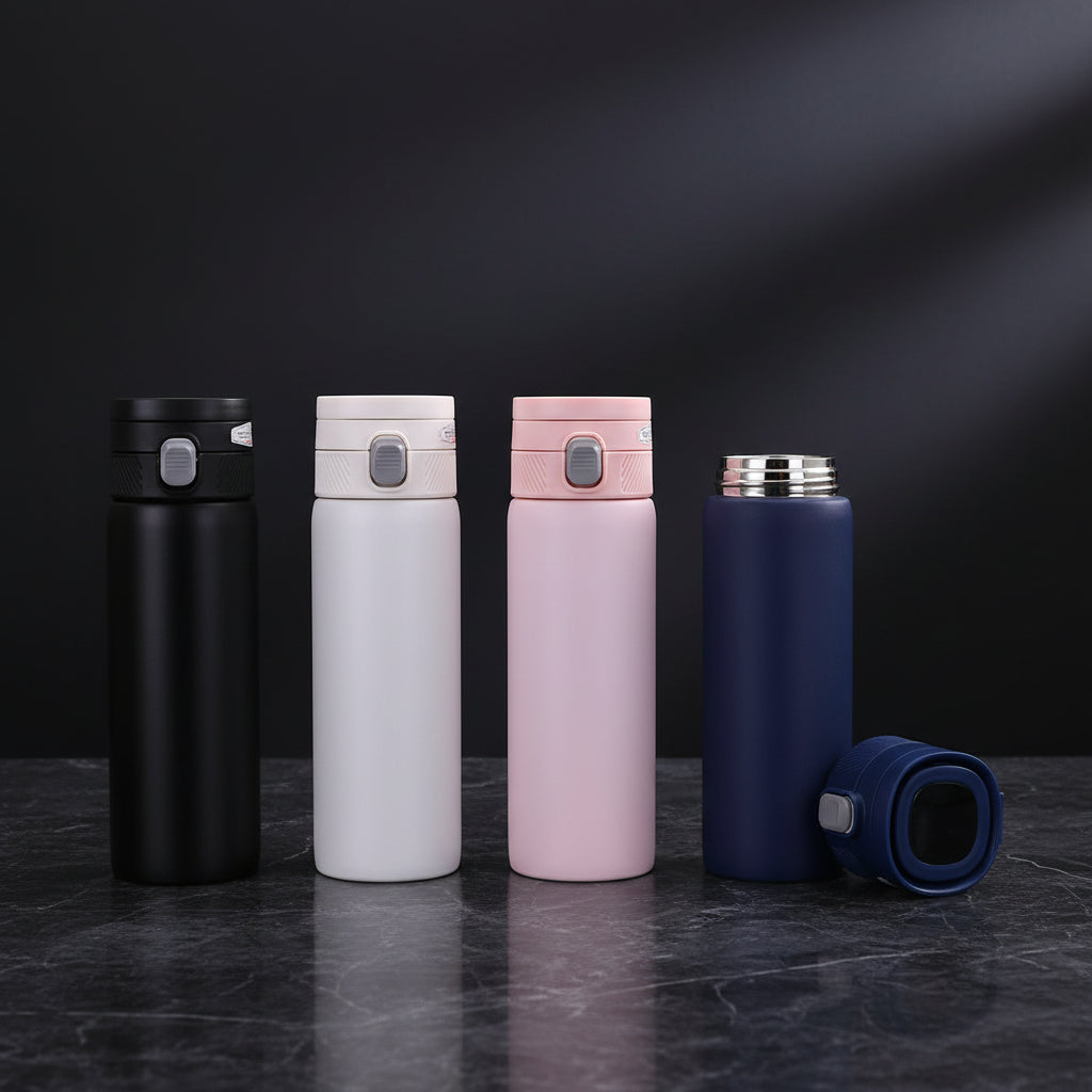 580ml Insulated Sport Bottle | Hot/Cold Steel Flask, 5 Colors