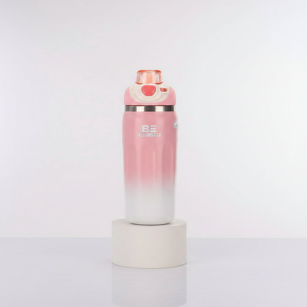 500ml Premium Sport Flask | Insulated Steel Bottle, 4 Aesthetic Colors