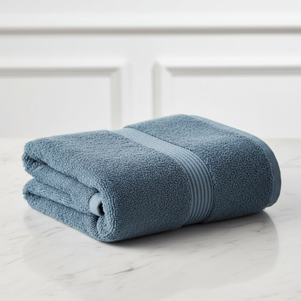Export Quality Egyptian Cotton Bath Towels | 7 Premium Colors