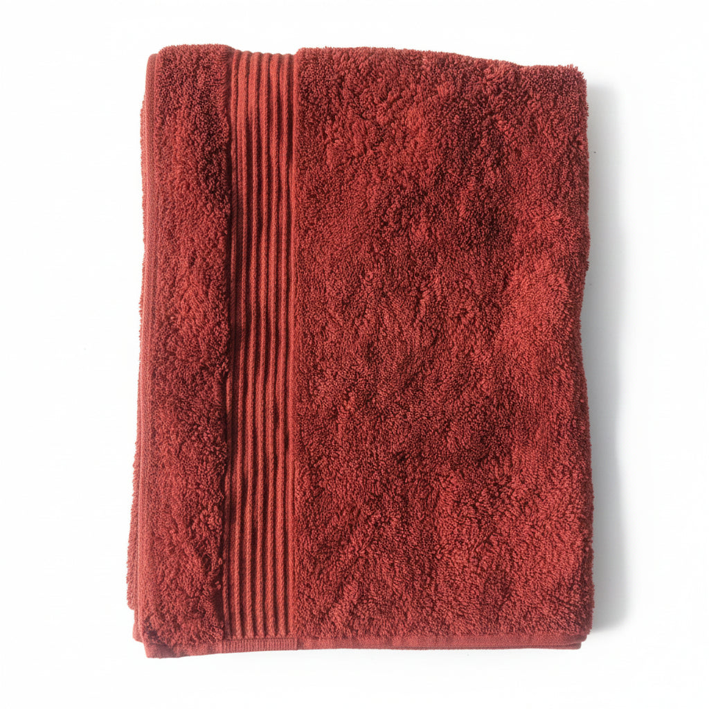 Export Quality Egyptian Cotton Bath Towels | 7 Premium Colors