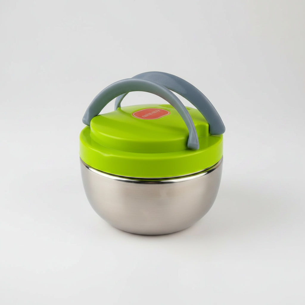 Insulated Hot Pot Lunch Box | 1.2L/1.6L Office Tiffin, Steel Sealed
