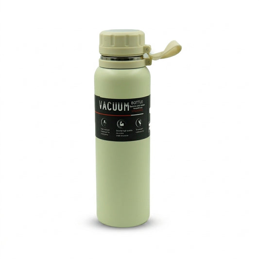 24-Hour Cold Water Bottle 1L | Insulated Steel Flask with Strap