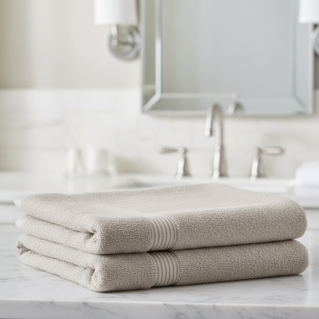 Export Quality Egyptian Cotton Bath Towels | 7 Premium Colors