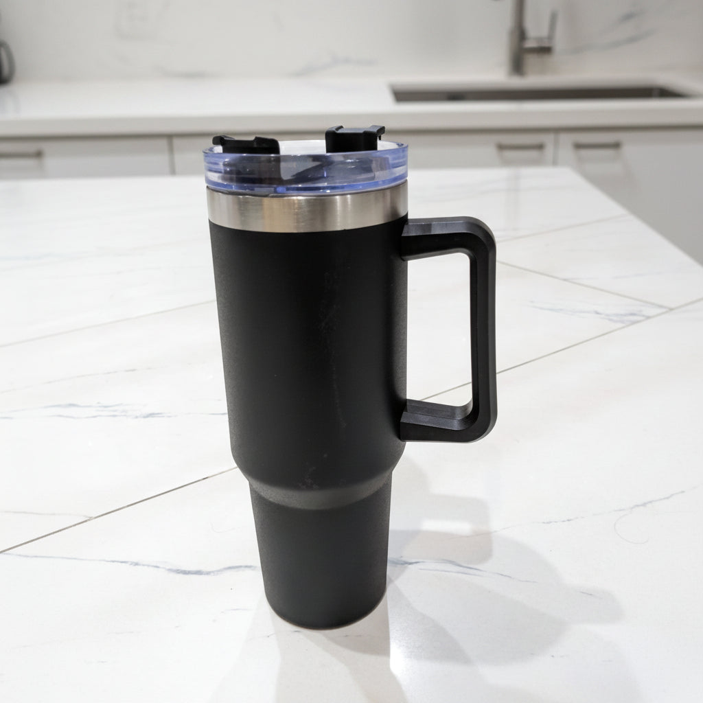 1.2L Stanley-Style Tumbler with Handle & Straw | 5 Colors