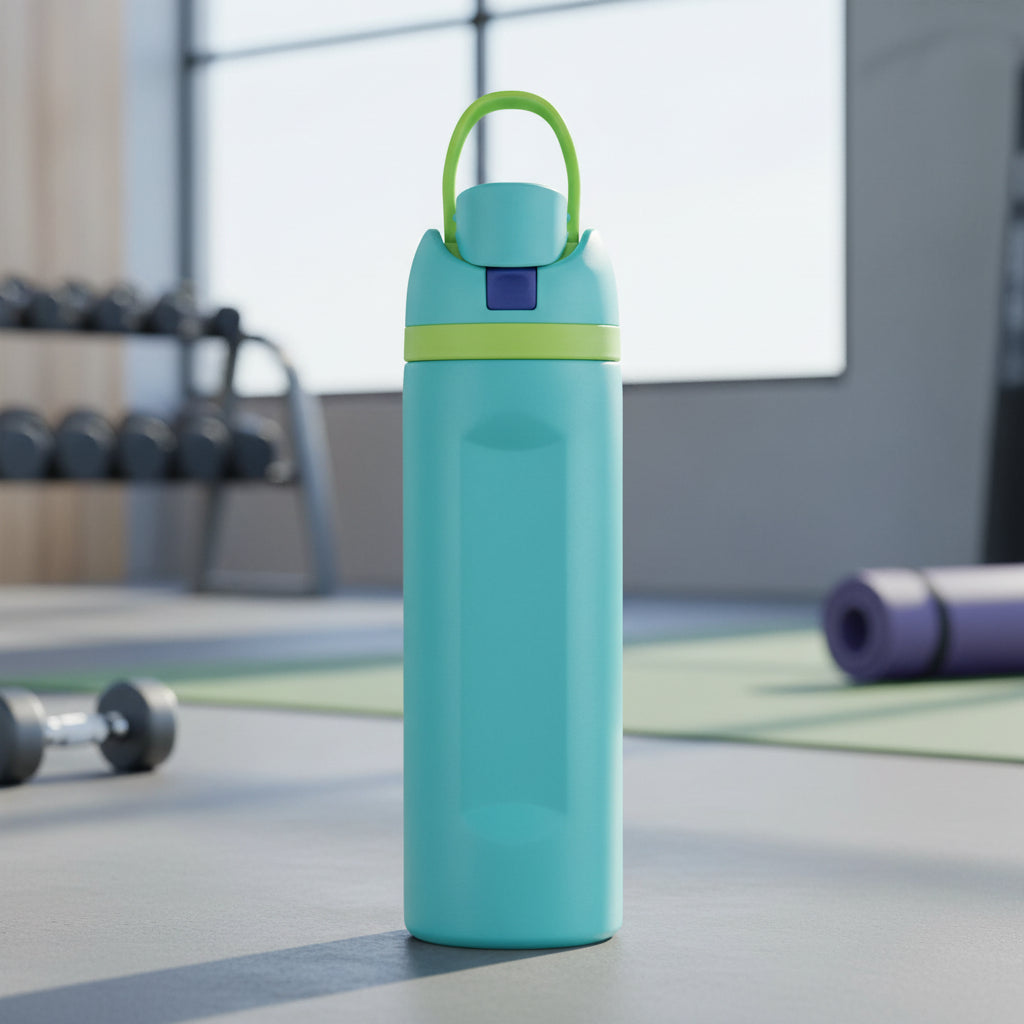 1L Sport Bottle with Hidden Handle | One-Touch Lid, Anti-Slip