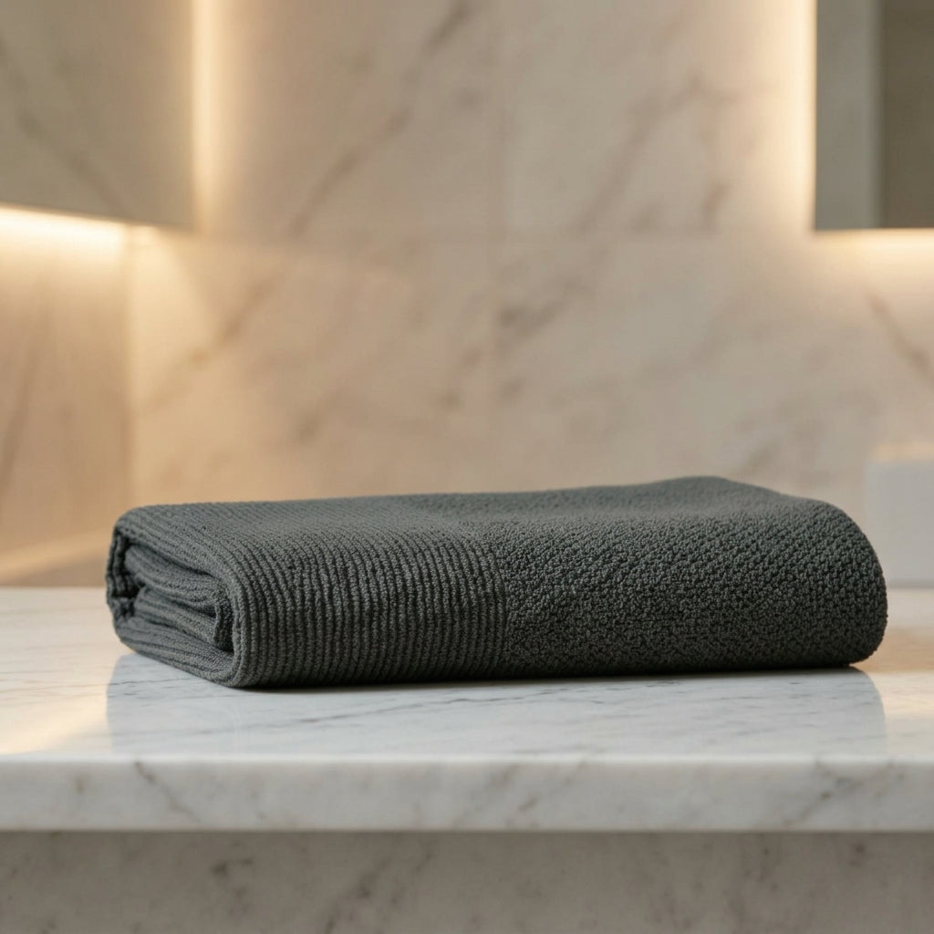 Luxe Popcorn Texture Cotton Bath Towel (27" x 54")
