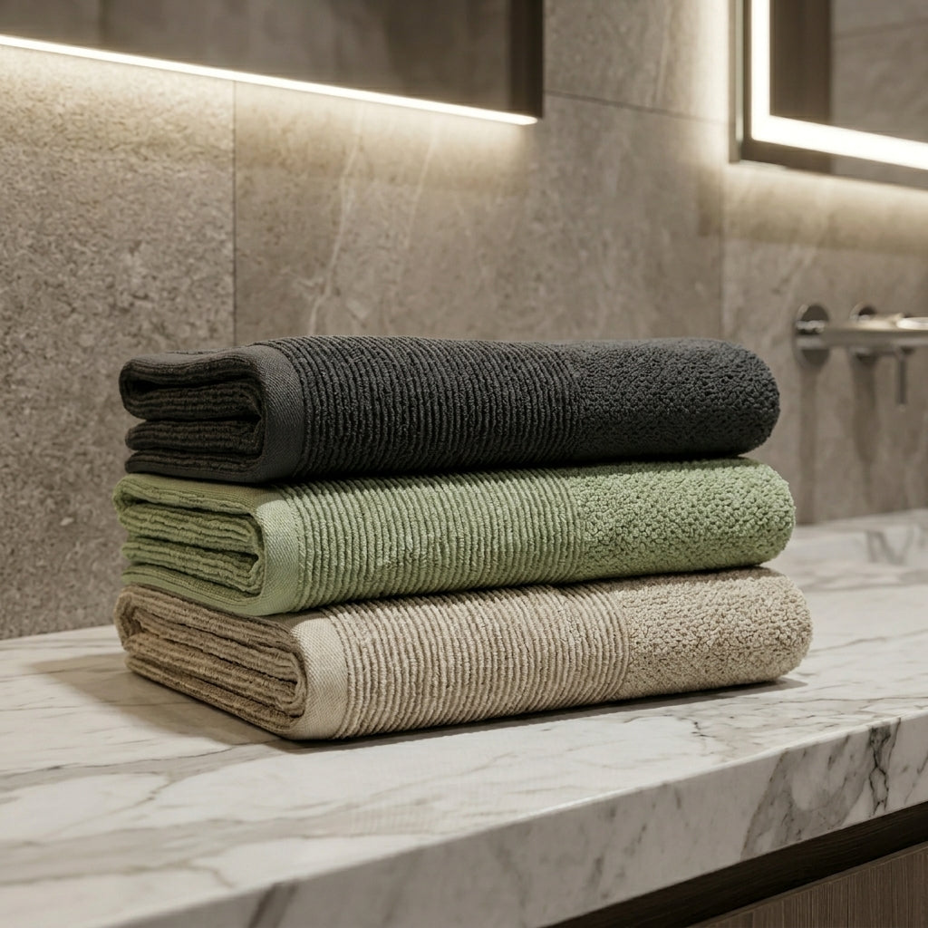 Luxe Popcorn Texture Cotton Bath Towel (27" x 54")