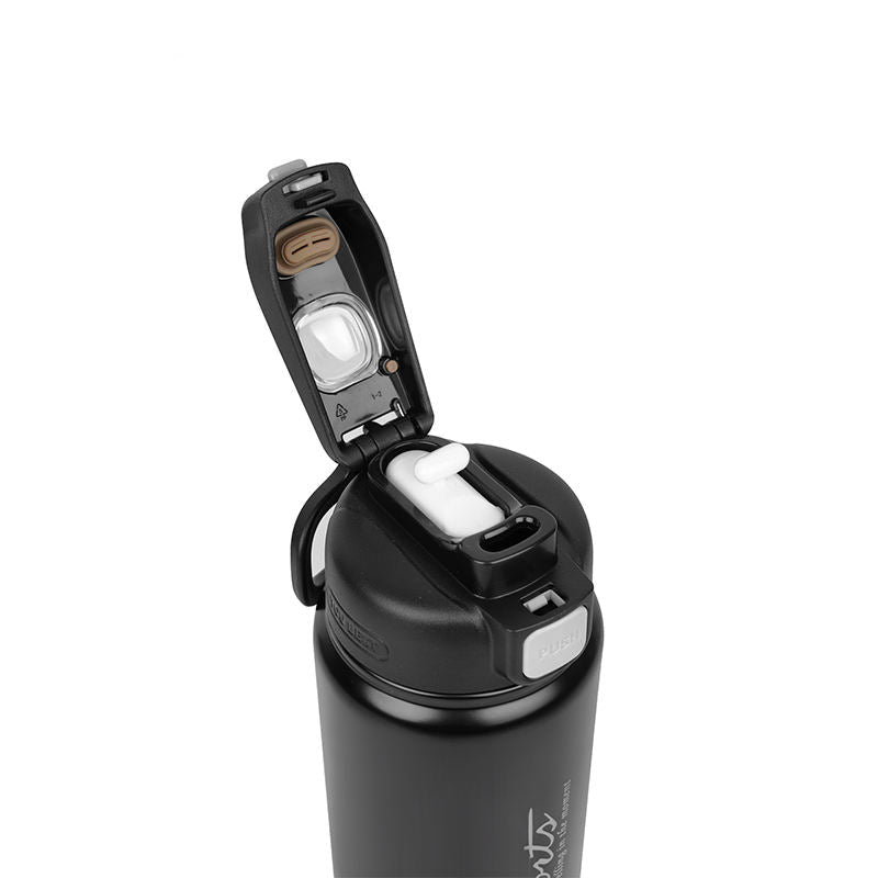 600ml Matte Sport Bottle | Locking Lid, 24hr Cold Insulation