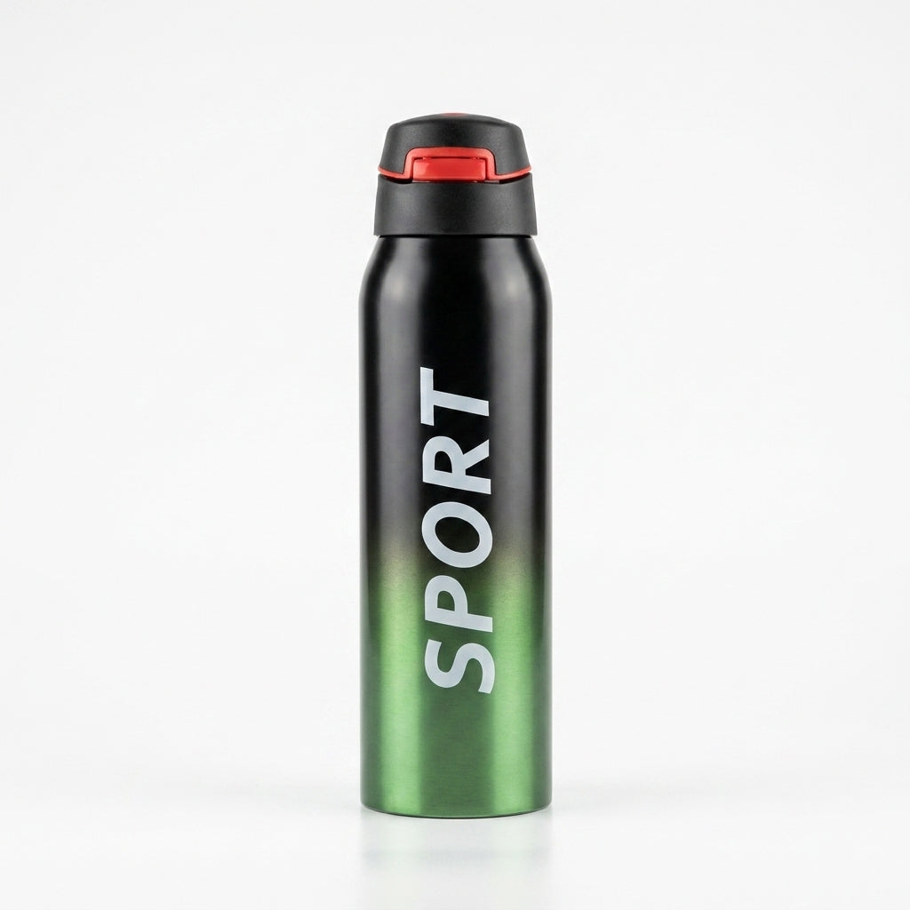 Double-Tone Insulated Sports Bottle | 500ml Hot & Cold Flask with Sipper