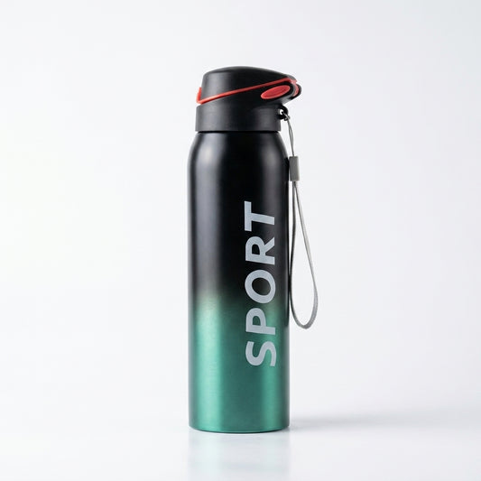 Double-Tone Insulated Sports Bottle | 500ml Hot & Cold Flask with Sipper