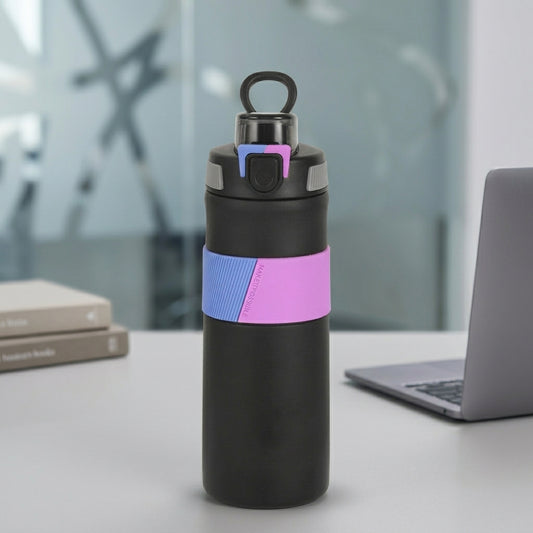 650ml Gym Water Bottle | Leakproof Steel Sport Flask, 5 Colors