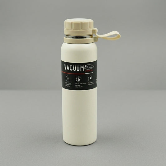 24-Hour Cold Water Bottle 1L | Insulated Steel Flask with Strap