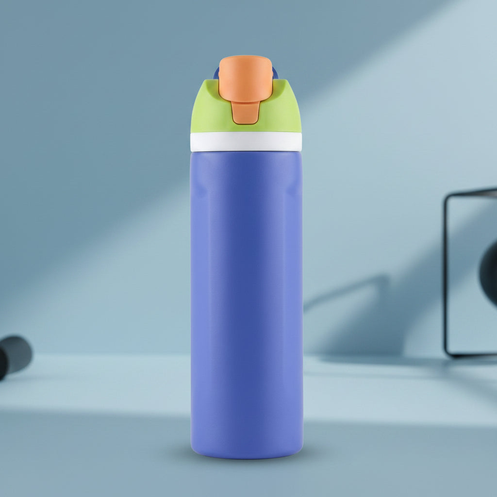 1L Sport Bottle with Hidden Handle | One-Touch Lid, Anti-Slip