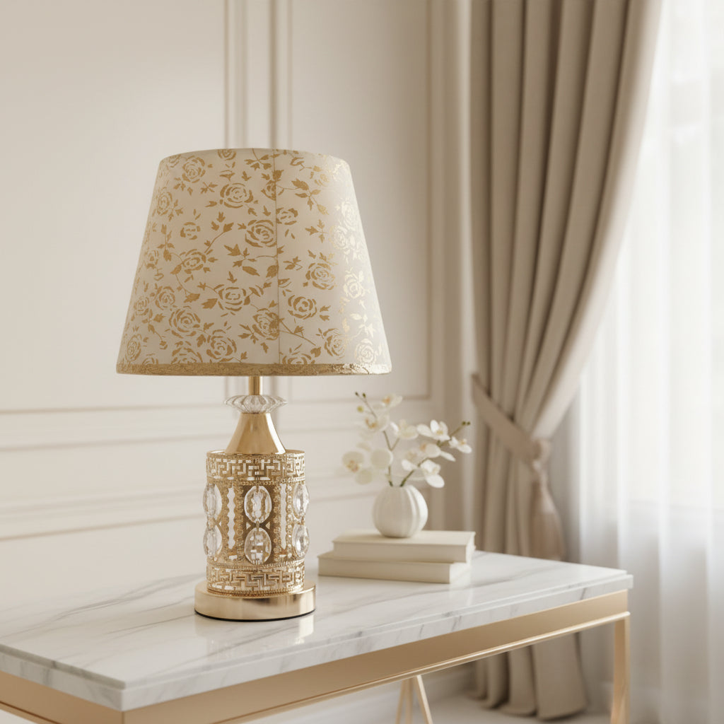 Modern Dual-Source LED Metal Table Lamp | 220V Premium Desk Lighting