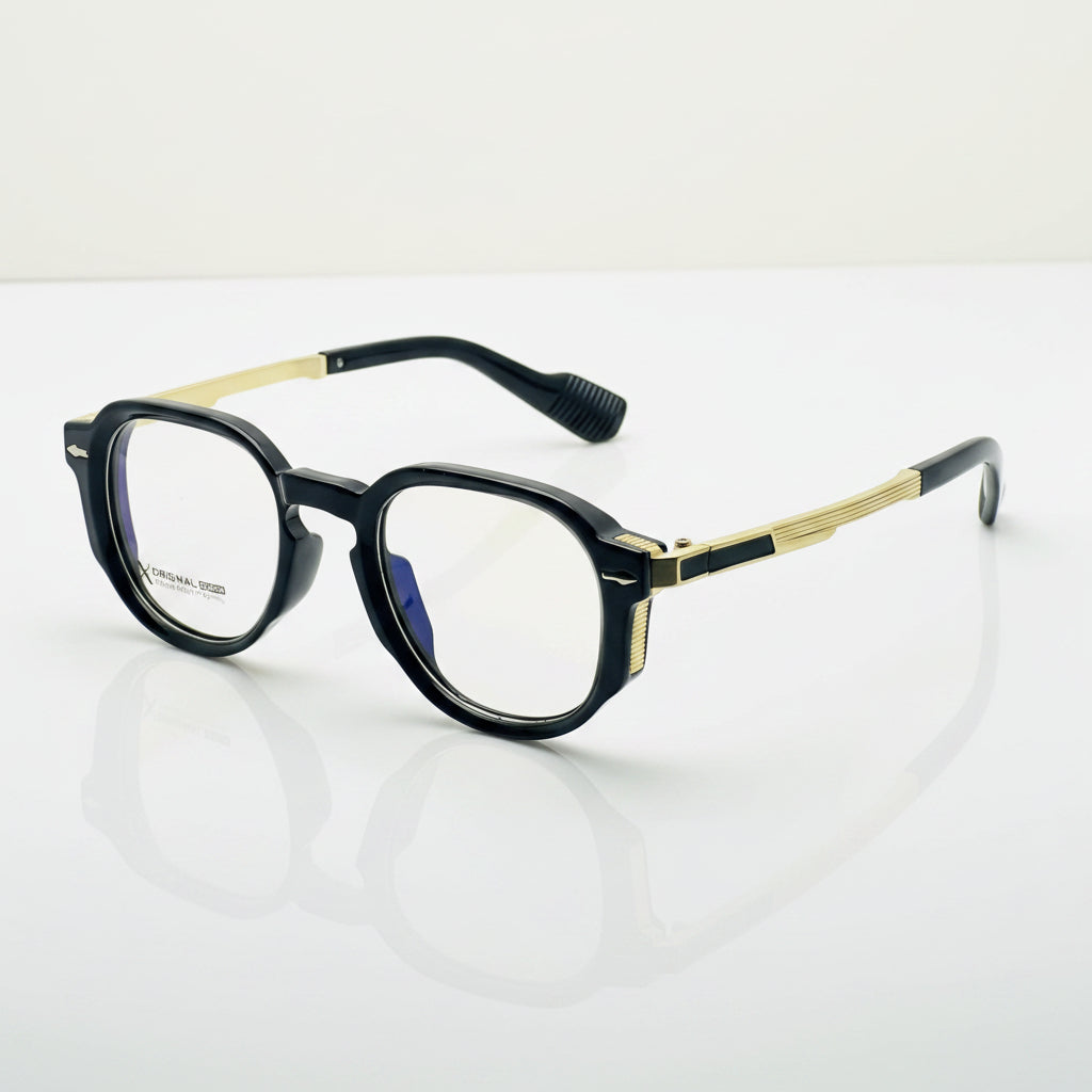 Bold Square Eyeglass Frames | Blue Light Blocker, 5 Designer Colors