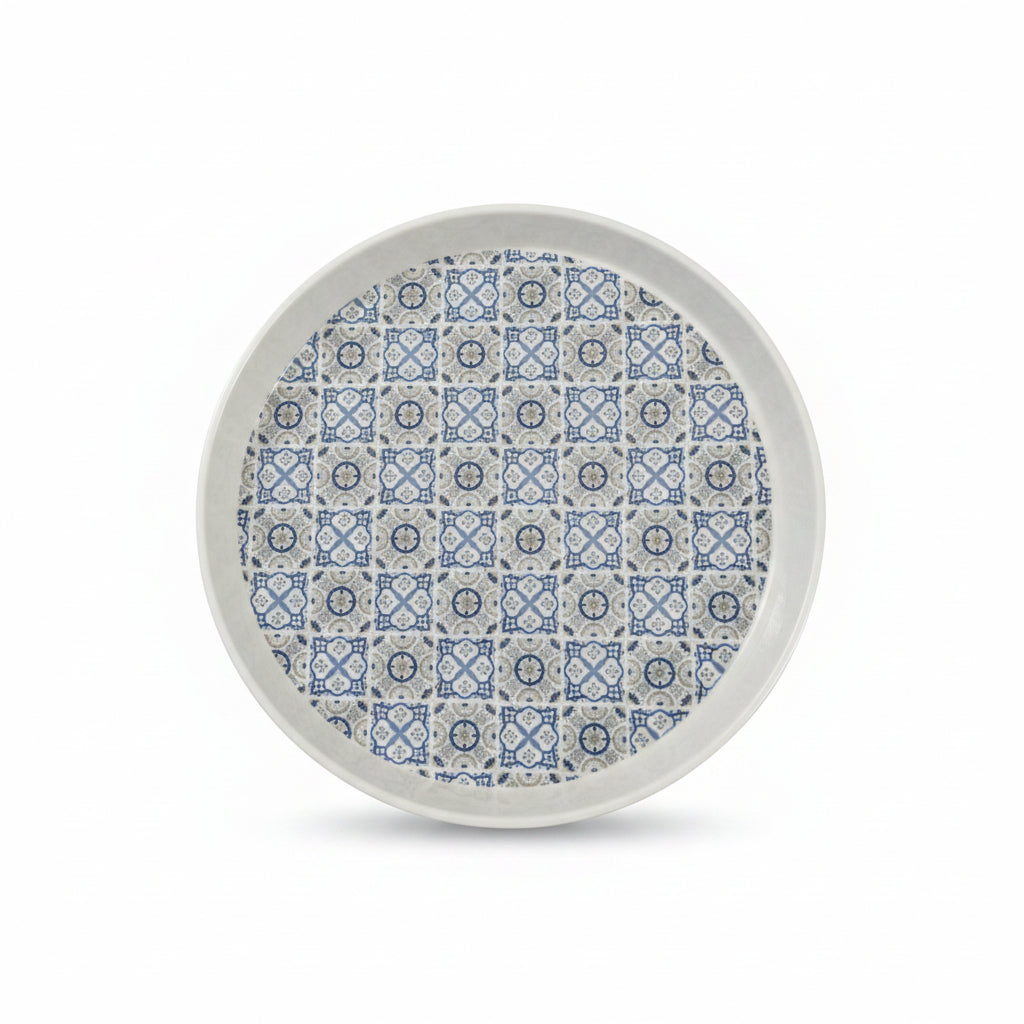 12-Inch Round Melamine Serving Tray | 15 Prints