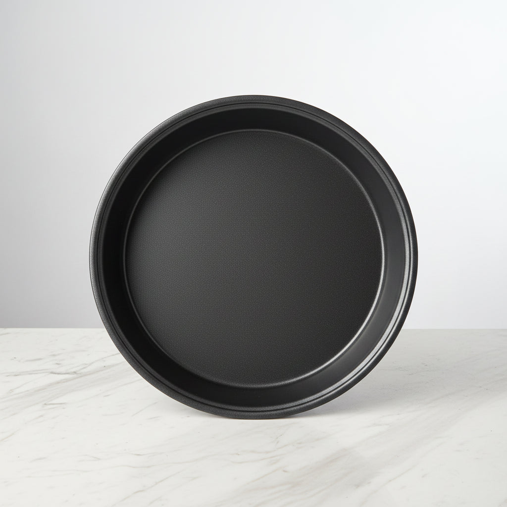 Deep Dish Pizza Pan | Non-Stick 9.5"/12" Carbon Steel Tray
