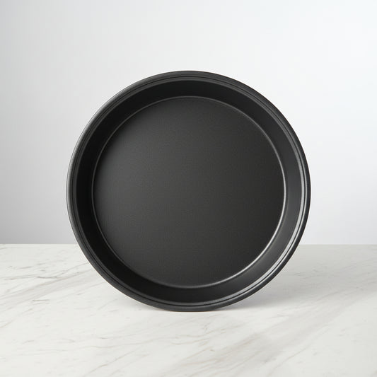 Deep Dish Pizza Pan | Non-Stick 9.5"/12" Carbon Steel Tray