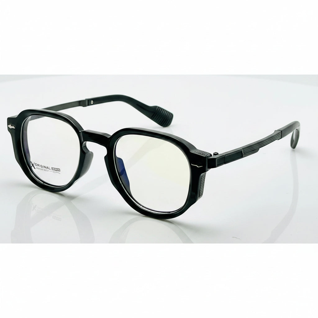 Bold Square Eyeglass Frames | Blue Light Blocker, 5 Designer Colors