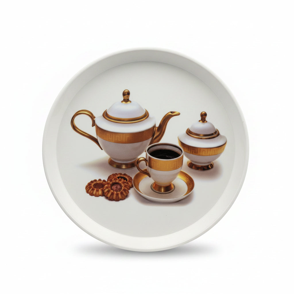 12-Inch Round Melamine Serving Tray | 15 Prints