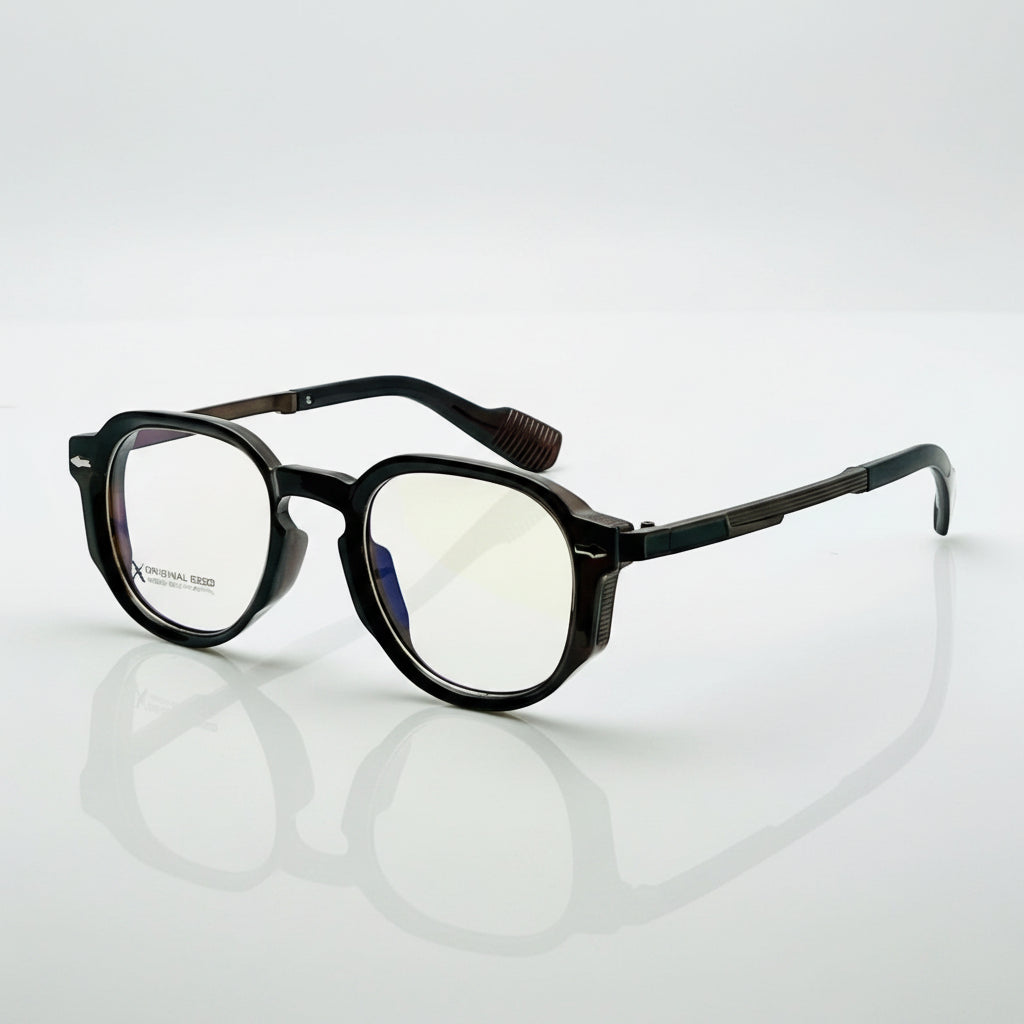 Bold Square Eyeglass Frames | Blue Light Blocker, 5 Designer Colors
