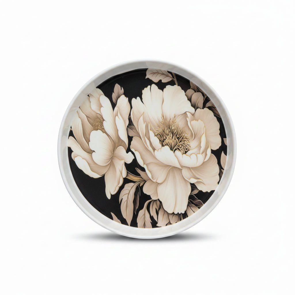 Signature 10-Inch Round Melamine Serving Tray