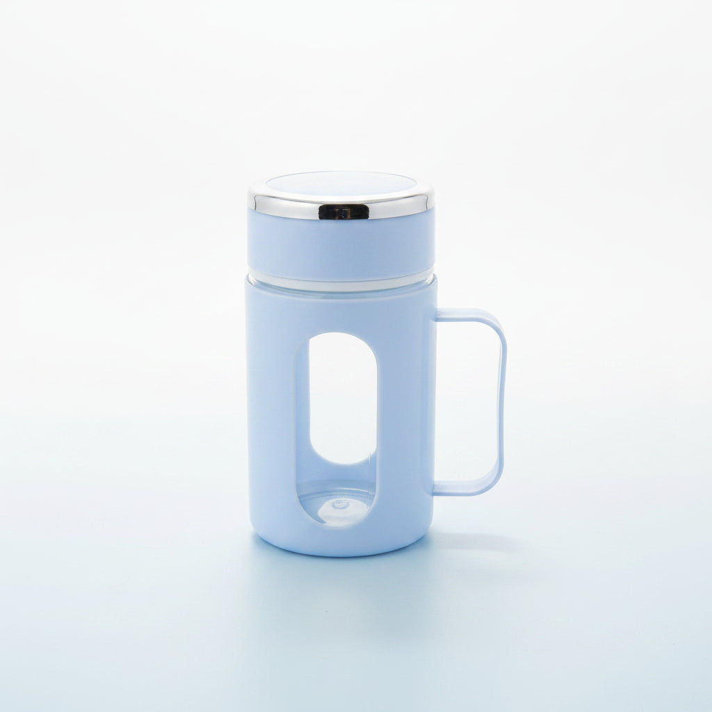 420ml Office Coffee Mug | Leakproof Double-Wall, 3 Pastel Colors