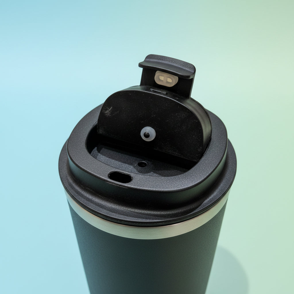 380ml Smart Coffee Tumbler | LED Temperature Display Travel Mug