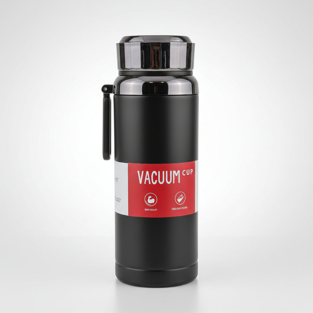 800ml/1L Premium Thermos Set | Diamond-Cut Lid, 3 Colors