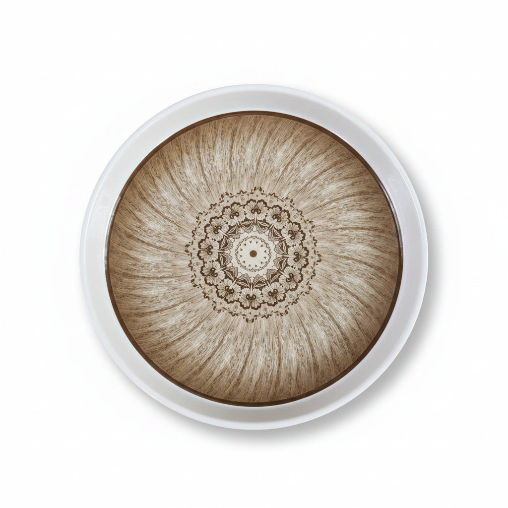 Signature 10-Inch Round Melamine Serving Tray