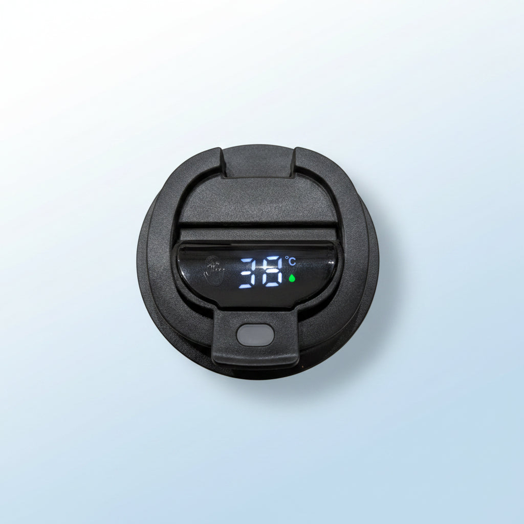 380ml Smart Coffee Tumbler | LED Temperature Display Travel Mug