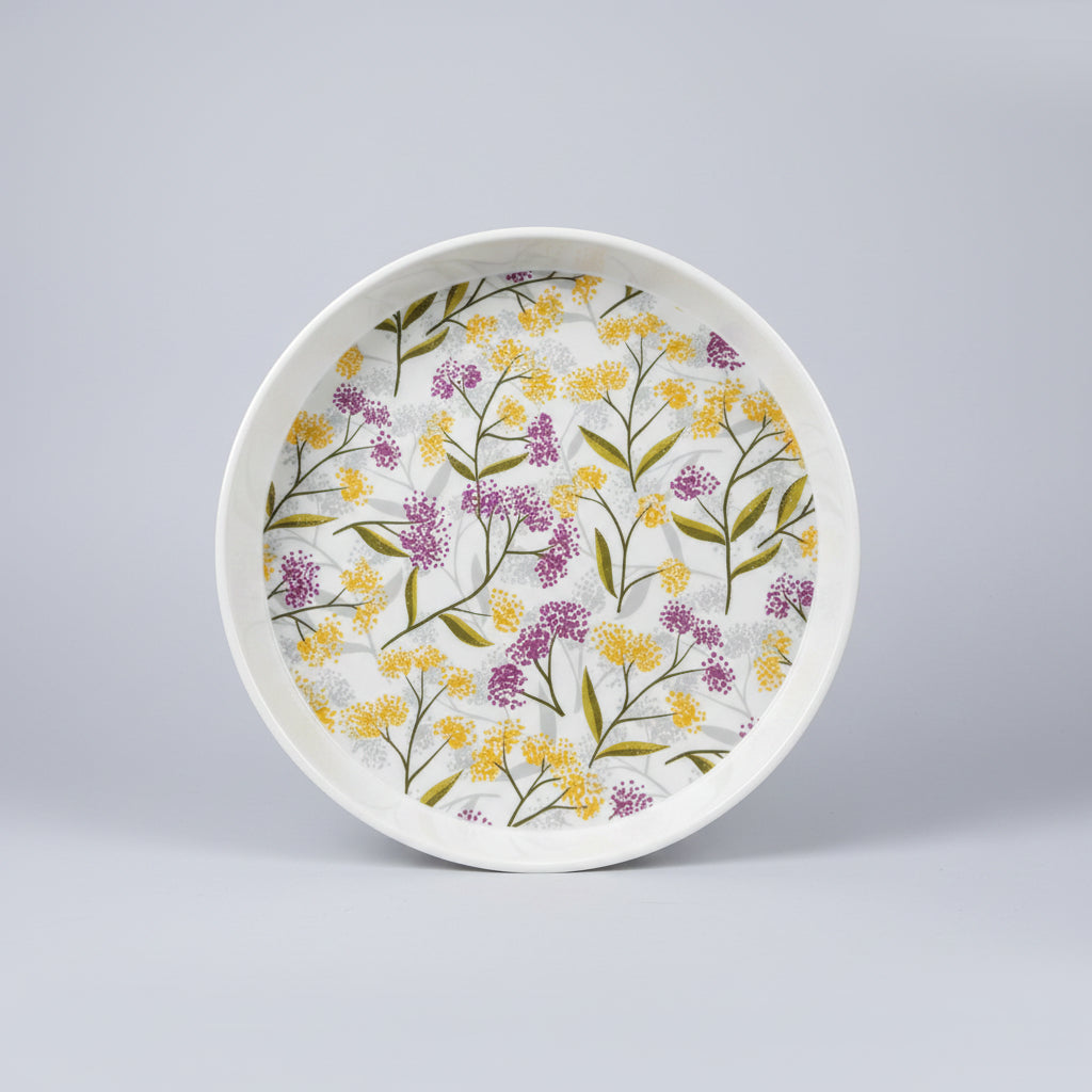 Signature 10-Inch Round Melamine Serving Tray