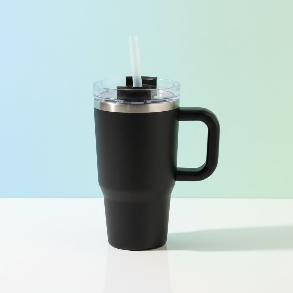 300ml Mini Office Tumbler | Compact Coffee/Tea Steel Cup