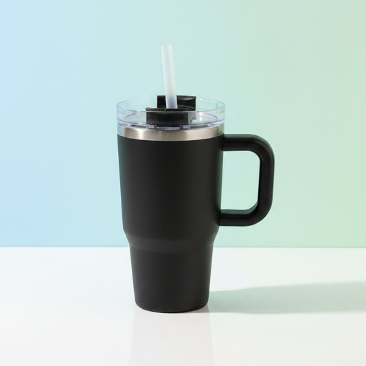 300ml Mini Office Tumbler | Compact Coffee/Tea Steel Cup