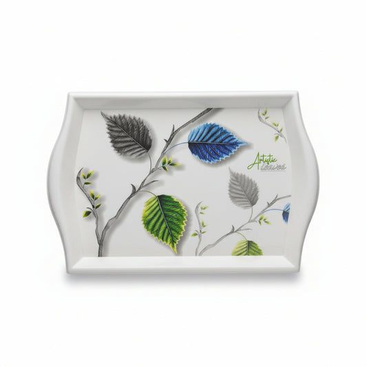 4-Piece Nested Melamine Serving Tray Set