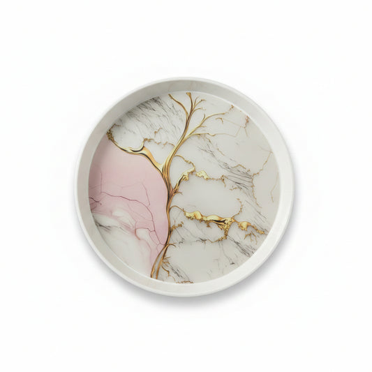 12-Inch Round Melamine Serving Tray | 15 Prints